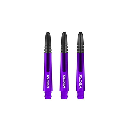 Winmau Vecta purple & black shafts