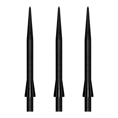 Winmau Velocity Wechselspitzen - Schwarz