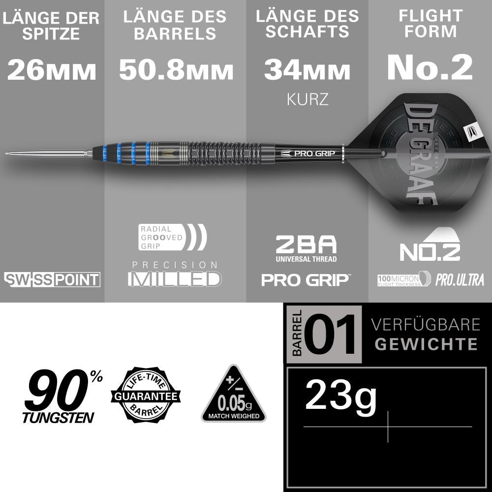 Target Jeffrey De Graaf G1 Steeldarts