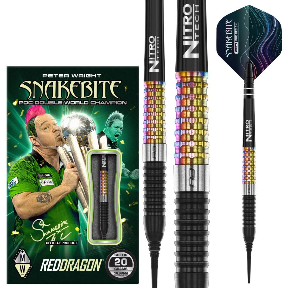 Red Dragon Peter Wright Corra Softdart