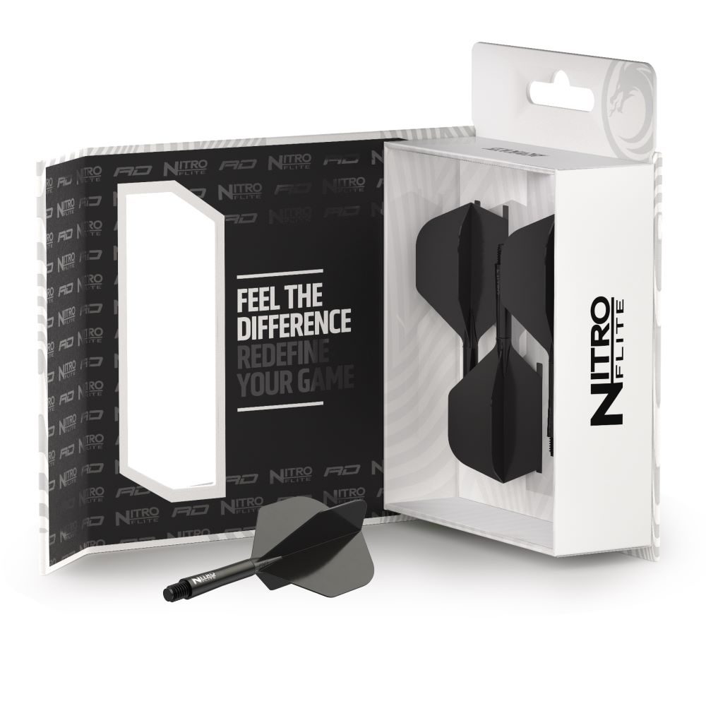 Red Dragon Nitro Flite black