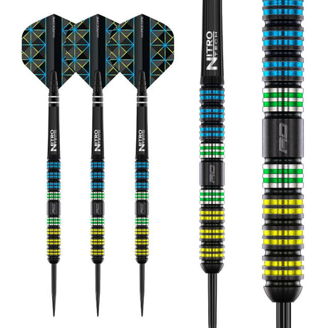 Red Dragon Dragonfly black parallel Steeldarts