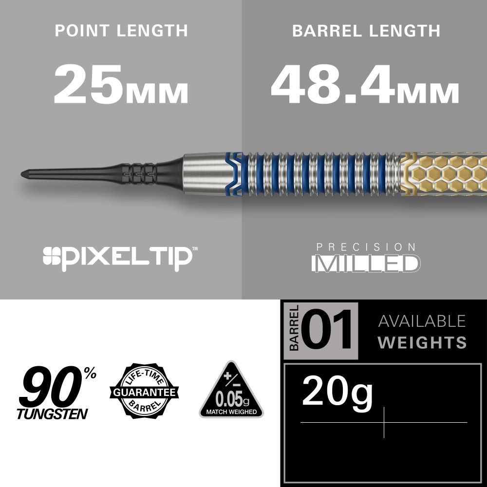 Target Josh Rock G1 Softdarts