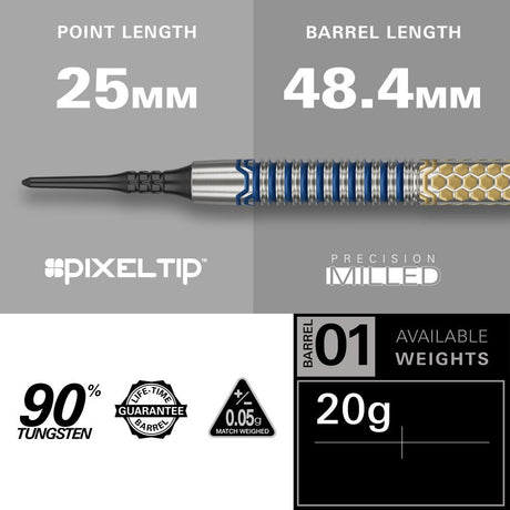 Target Josh Rock G1 Softdarts
