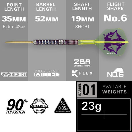 Target Luke Littler World Champion Edition Steeldarts