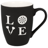 Soft-Touch Tasse Schwarz