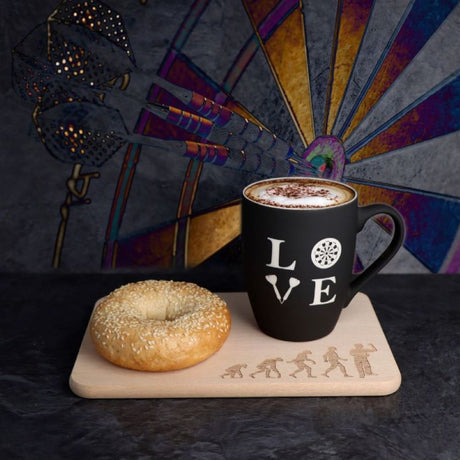Soft-Touch Tasse Schwarz