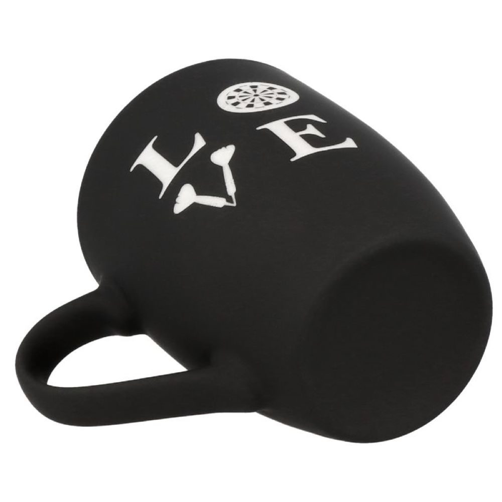 Soft-Touch Tasse Schwarz