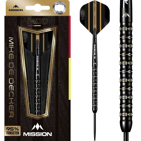 Mission Mike de Decker Black Gold Steeldarts