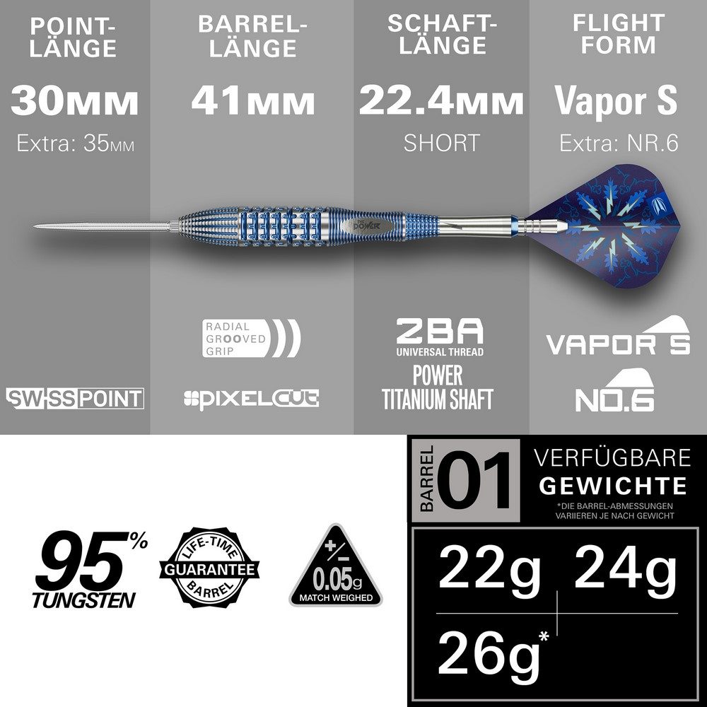 Target Phily Taylor Gx2 Steeldarts