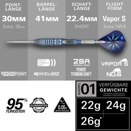 Target Phily Taylor Gx2 Steeldarts