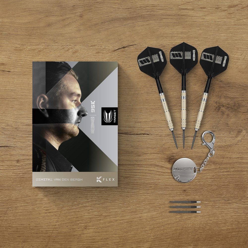 Target Dimitri van den Bergh 95K Steeldarts