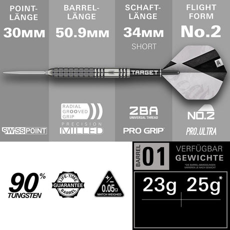 Target Beau Greaves G1 Steeldarts