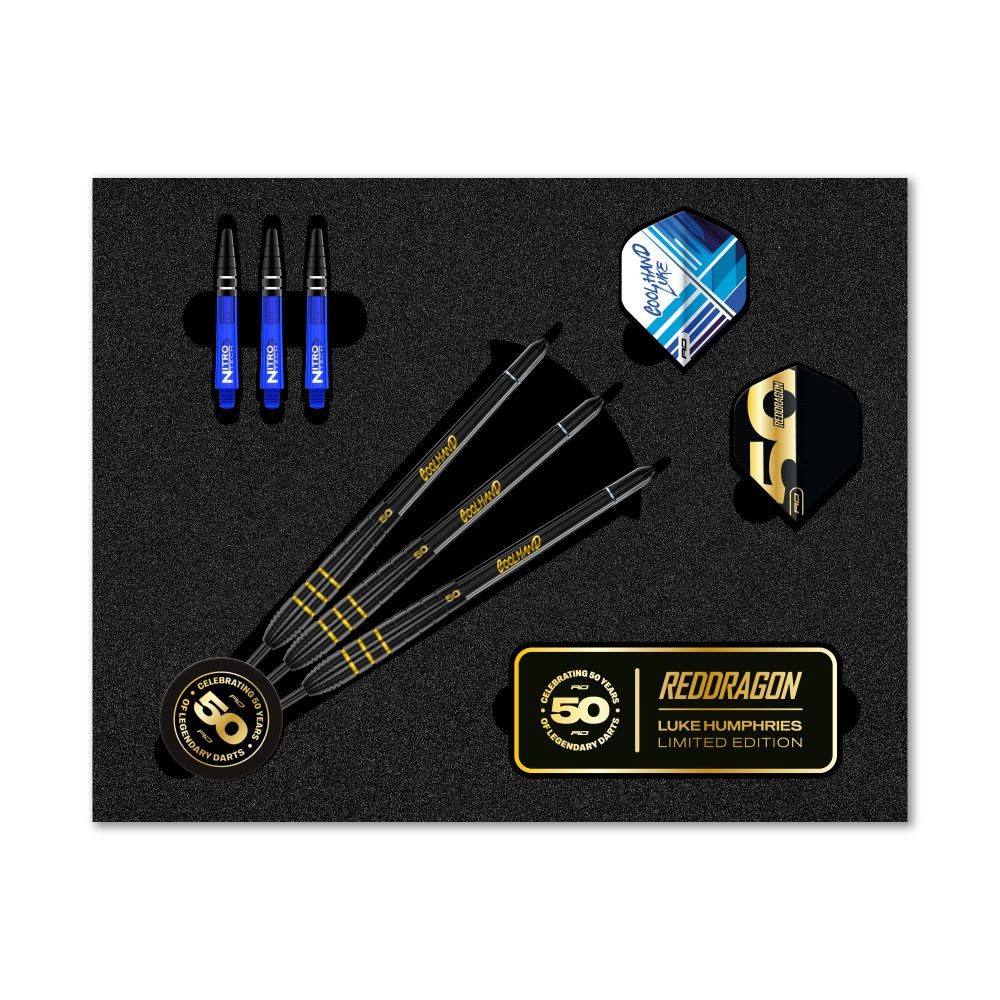 Red Dragon Luke Humphries 50 Years Edition Steeldarts