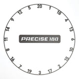 Precise180 OnePiece Zahlenring Graphit