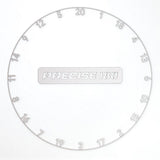 Precise180 OnePiece Zahlenring Gunmetal