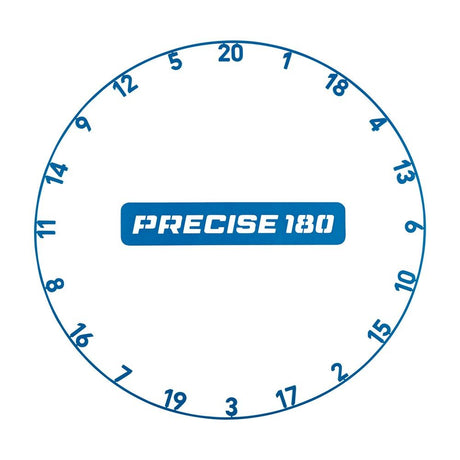 Precise180 OnePiece Zahlenring Arctic Blue