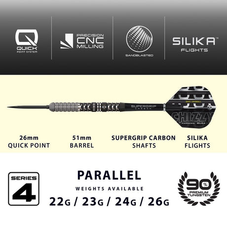 Harrows Dave Chisnall Series 4 Steeldarts