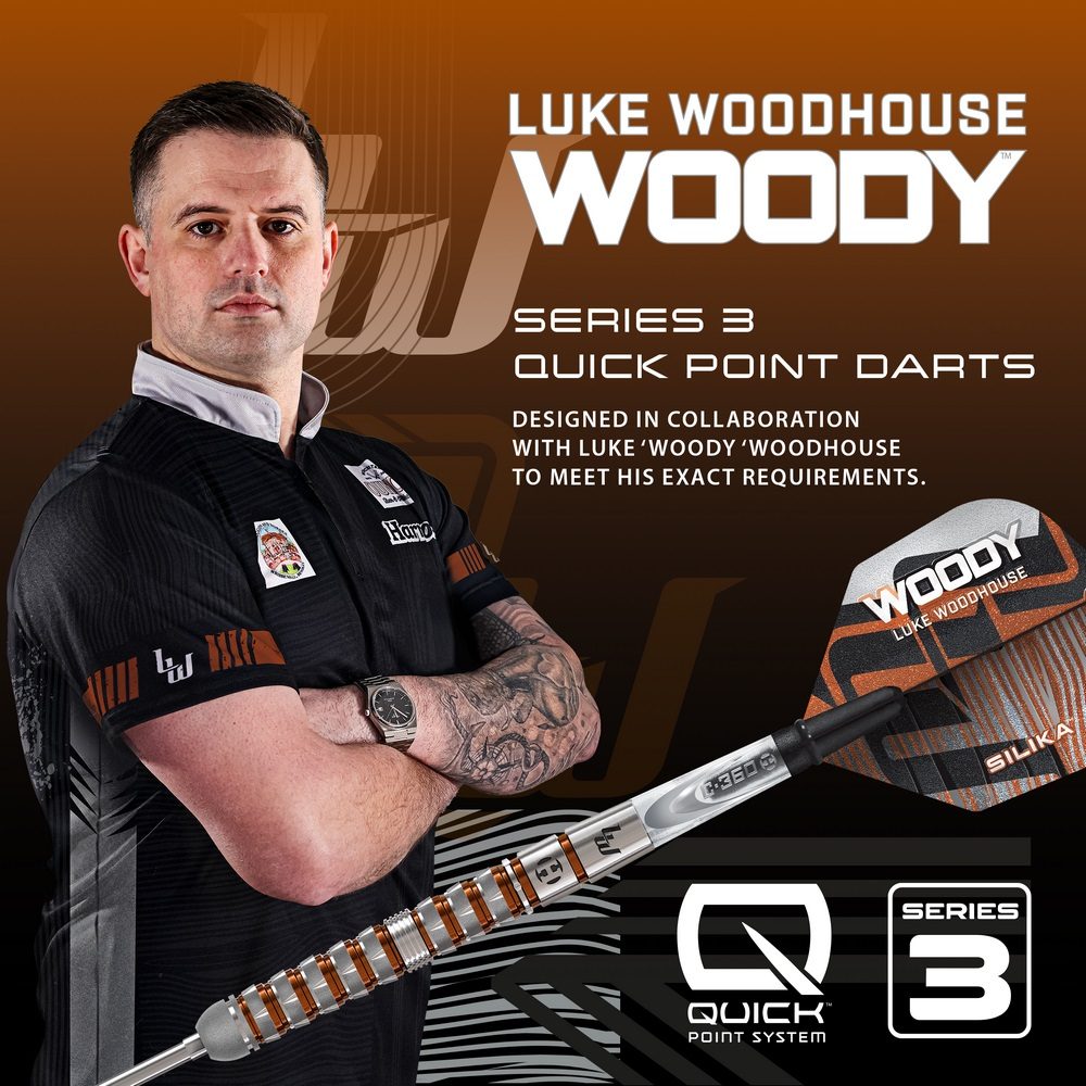 Harrows Luke Woodhouse Serie 3 Steeldarts