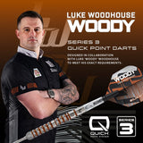 Harrows Luke Woodhouse Serie 3 Steeldarts