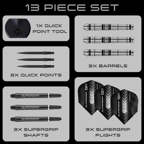 Harrows Supergrip QP Steeldarts