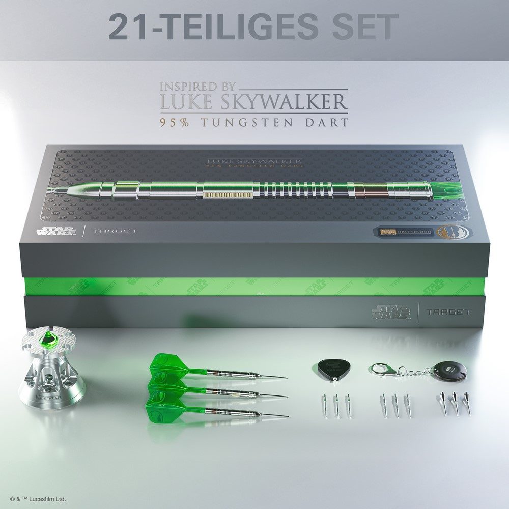 Target Luke Skywalker Light Saber Limited Edition Steeldarts