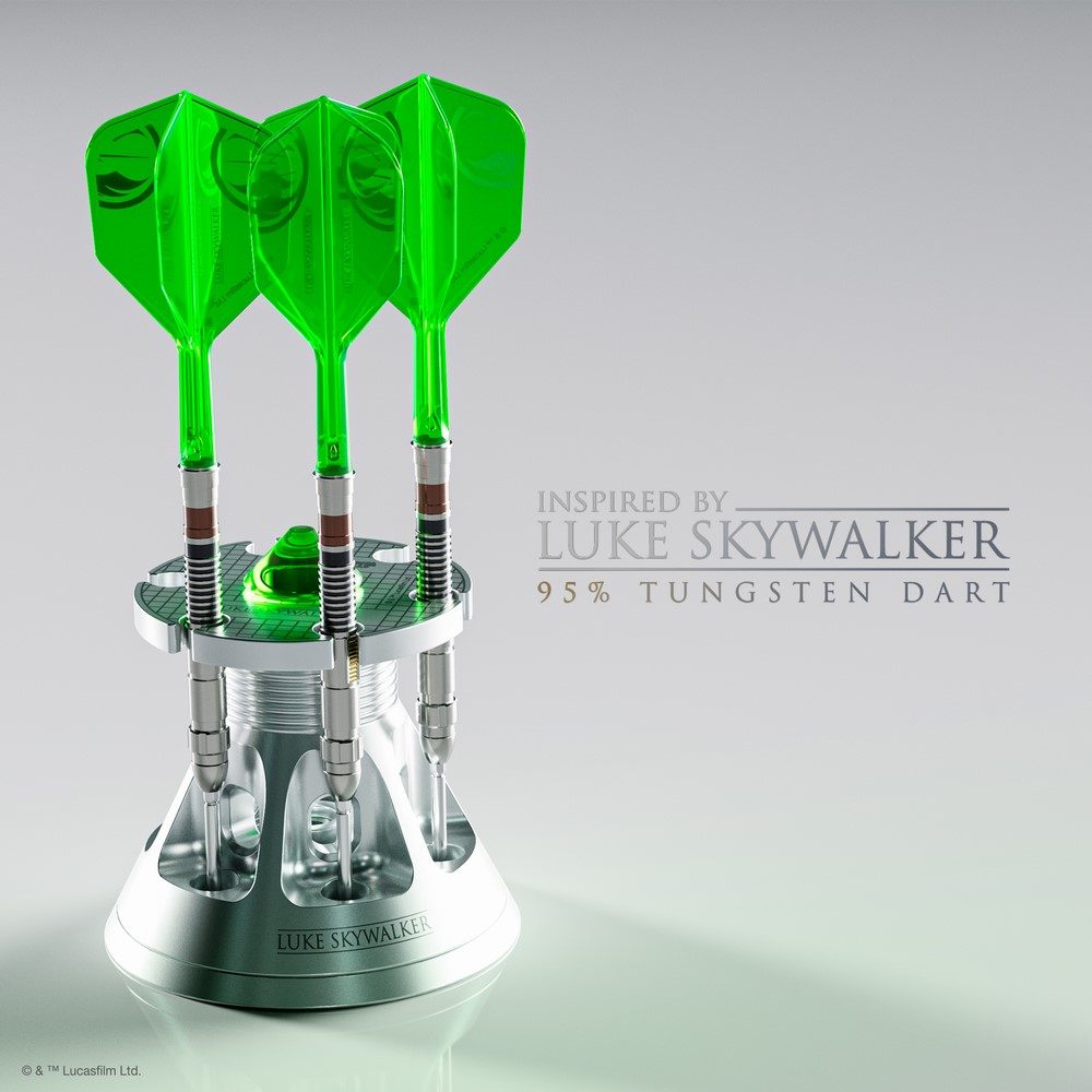 Target Luke Skywalker Light Saber Limited Edition Steeldarts