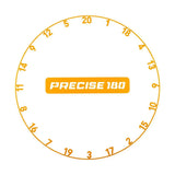 Precise180 Tiger Orange Zahlenring