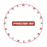 Precise180 Faded red Zahlenring