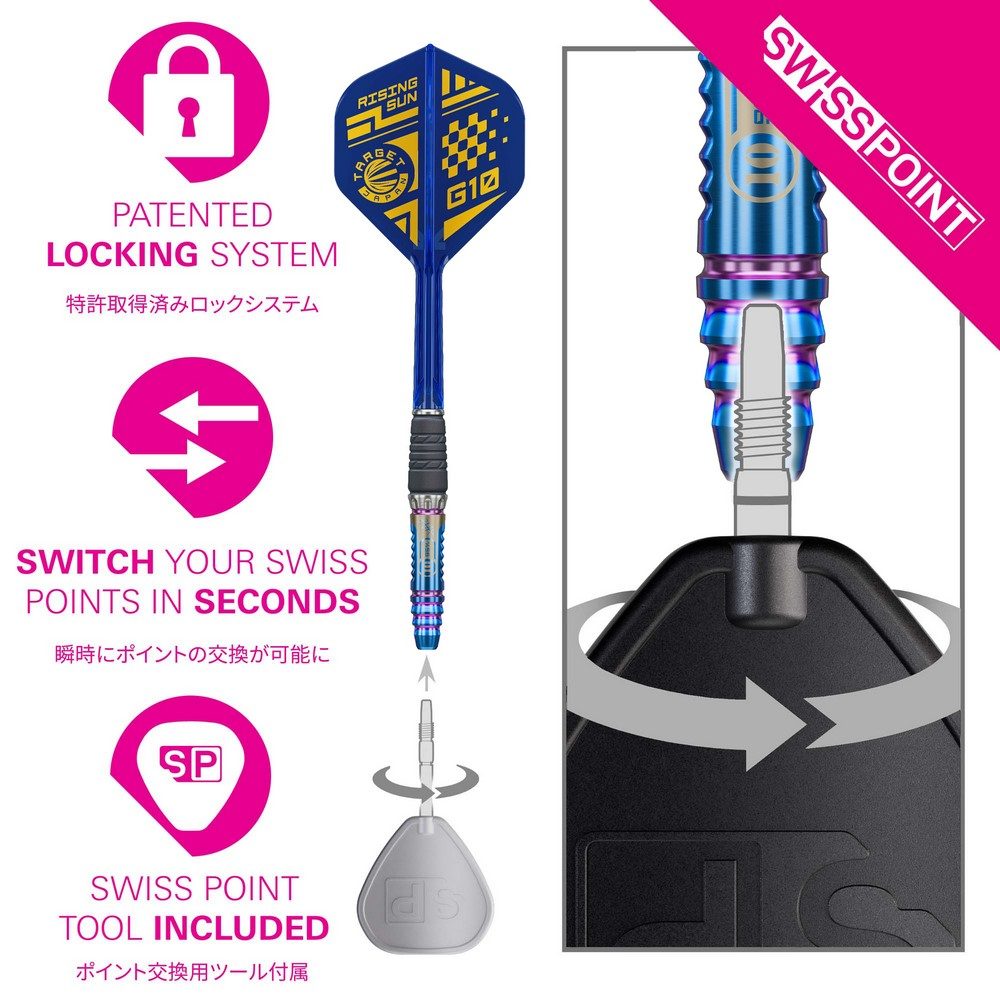 Target Japan Rising Sun G10 Steeldarts