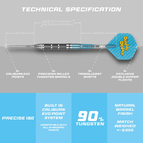 Precise180 Bela Steeldarts