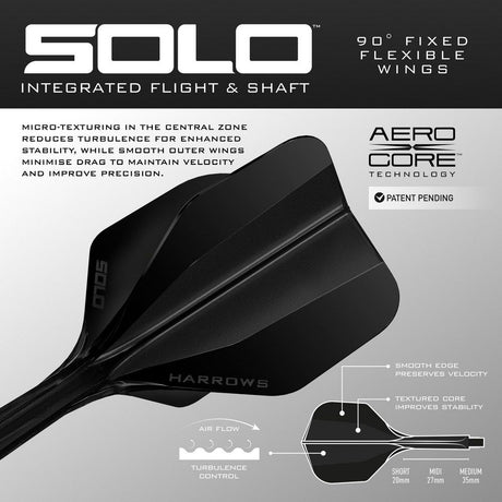 Harrows Solo black No.6