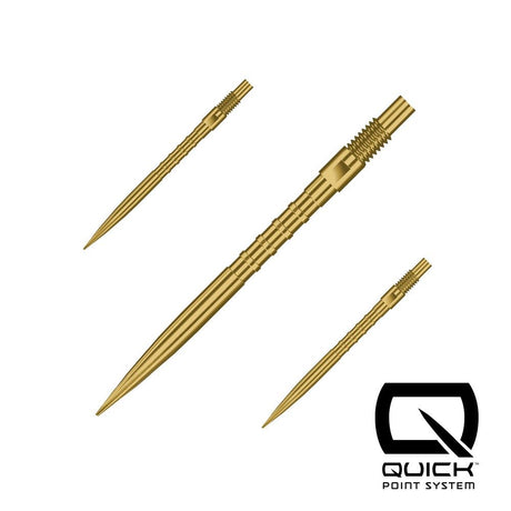 Harrows Quick Point Heavy Metal Quickpoints gold