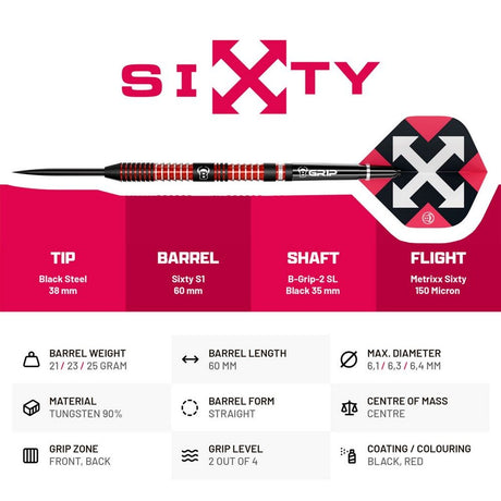 Bulls Sixty S1 Steeldarts