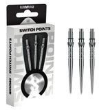 Winmau Switch Points Wave Silber
