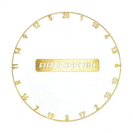 Precise180 OnePiece Zahlenring Gold