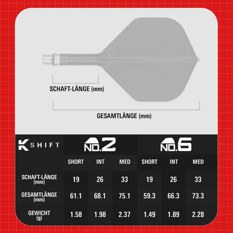 Target K-Shift No.2 weiß