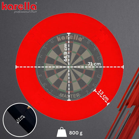 Karella Catchring 4tlg. rot