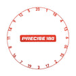 Precise OnePiece Zahlenring Inferno Red