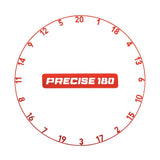 Precise OnePiece Zahlenring Inferno Red