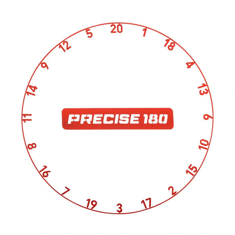 Precise OnePiece Zahlenring Inferno Red