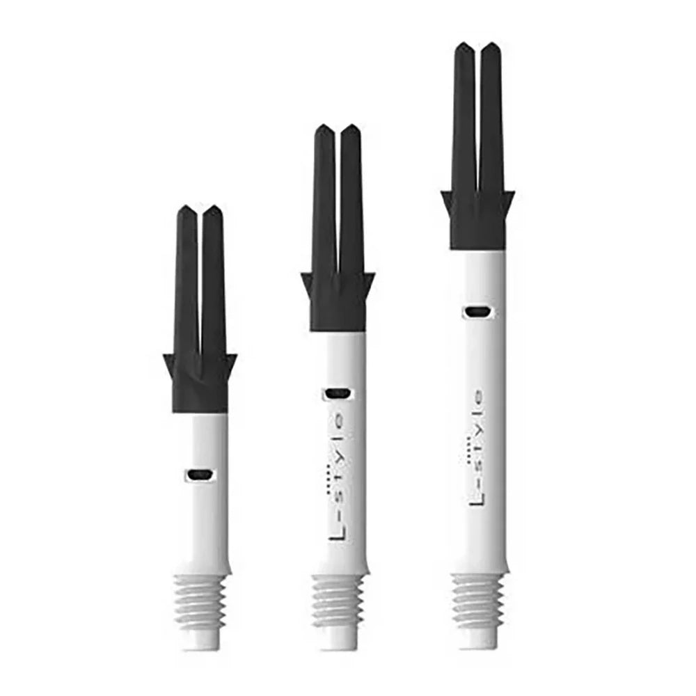 L-Style Shaft Silent Carbon Spinner weiß