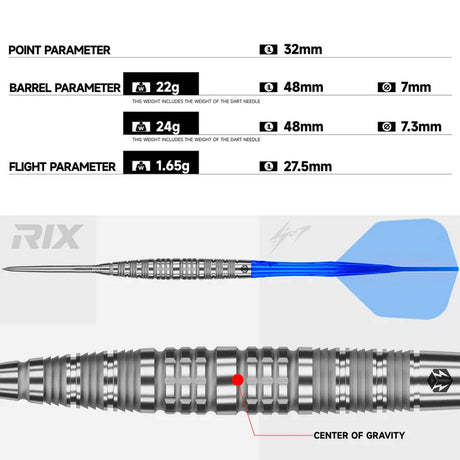 Caliburn RIX R6 Steeldarts