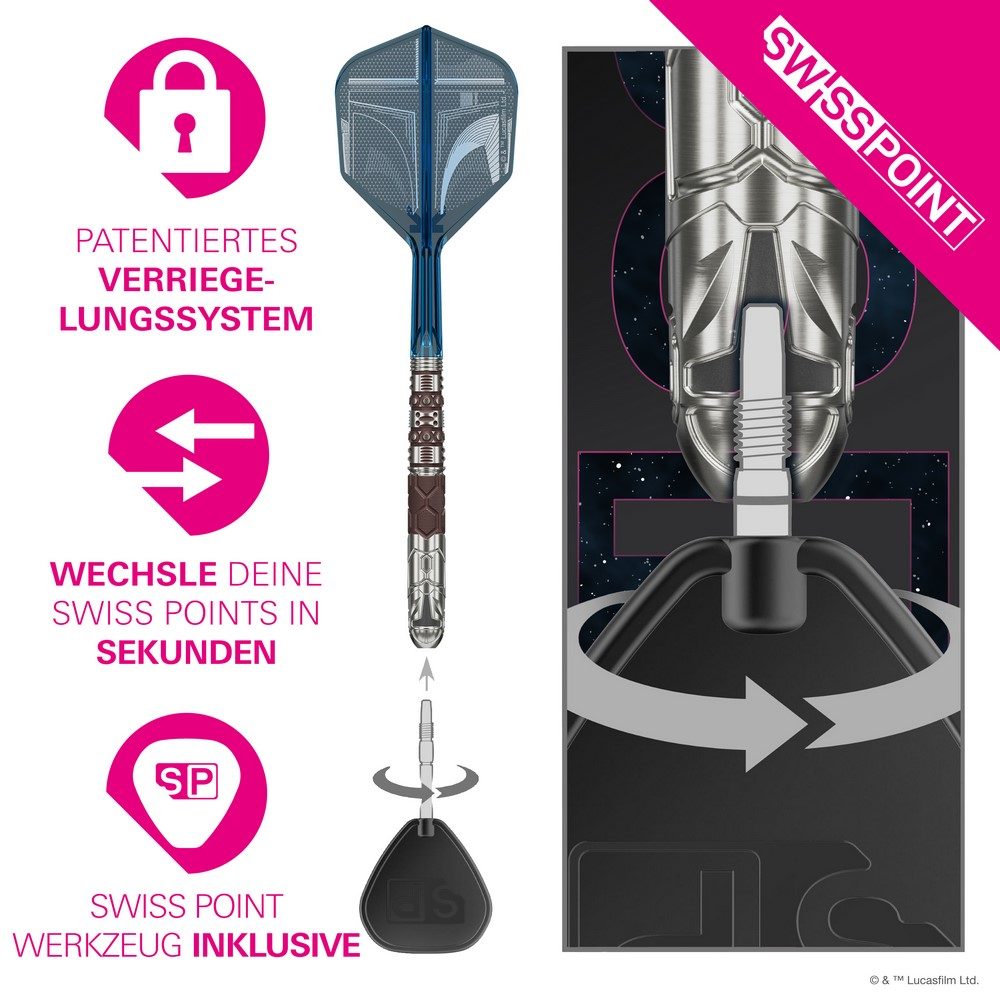 Target Star Wars Mandalorian Steeldarts