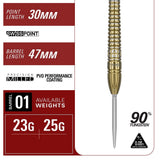 Target Japan Primes Series Hot Shot Steeldarts