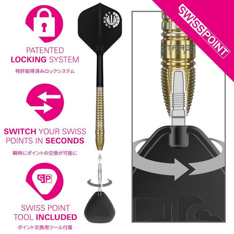 Target Japan Primes Series Hot Shot Steeldarts