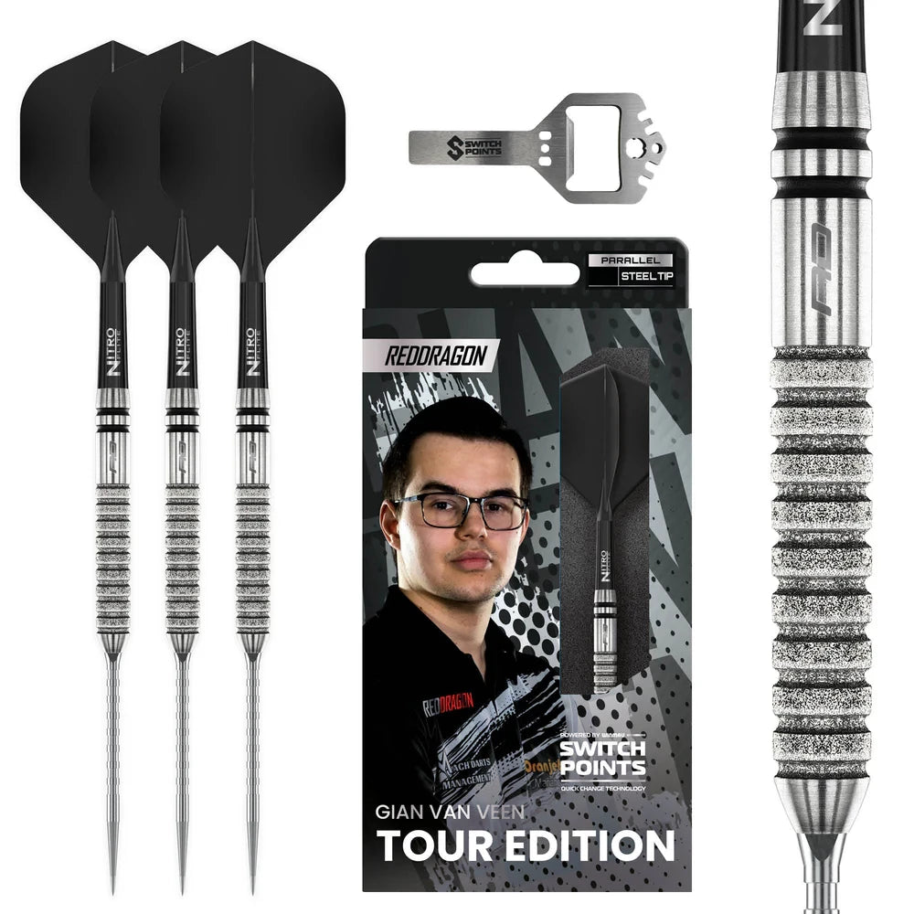 Red Dragon Gian van Veen Steeldarts Switch Points