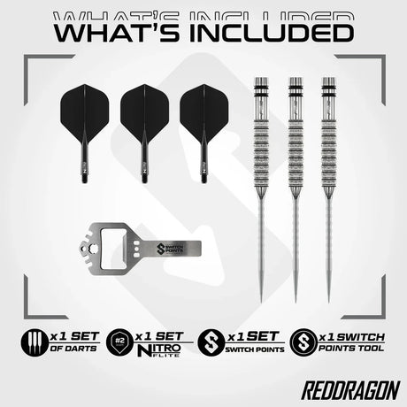 Red Dragon Gian van Veen Steeldarts Switch Points