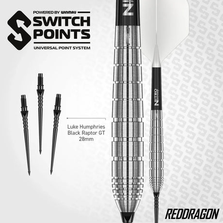 Red Dragon Luke Humphries Switch Point Steeldarts
