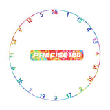 Precise180 OnePiece Zahlenring Polychrome
